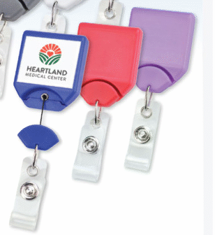 No Twist Medical BReel Badge Holdersin six color choices - IDCardGroup.com