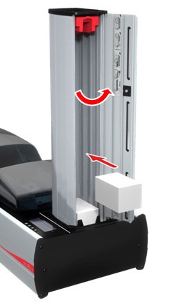 Evolis Quantum printer - redesigned card hopper doors