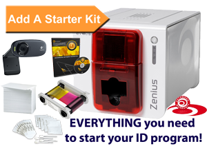 Evolis Zenius ID Card Printer - available with Starter Kits or standalone