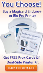 Get up to $550 in free upgrades with a Magicard Enduro  or Rio Pro ID Card Printer in June at IDCardGroup.com
