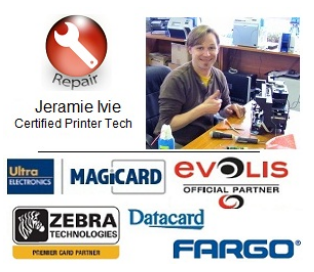 Printer repair service at ID Card Group - Certified to work on all major brands
