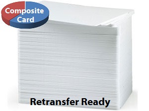 retransfer ready composite pvc cards