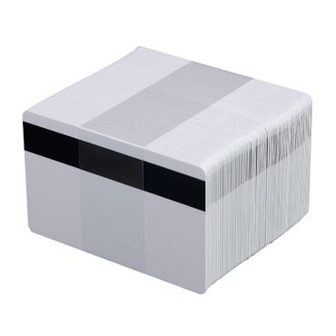 Blank Mag Stripe PVC Cards - 100 pack
