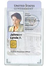 FIPS201 Shielded Badge Holder at IDCardGroup.com