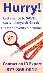 Savings on Custom Badge Reels & Lanyards
