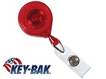 Round Badge Reel Classic Mini-Bak (Made in USA)