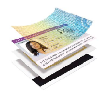 Custom hologram card - Evolis Card Printer