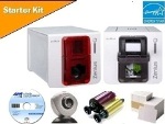 Evolis Zenius Card Printer with Starter Kit