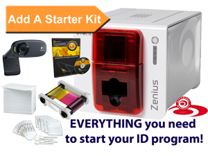 Evolis Zenius ID Card Printer - available with Starter Kits or standalone