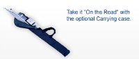 Optional Carrying Case lets you take the backdrop/stand on the road