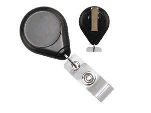 Premium badge reels with swivel clip at IDCardGroup.com
