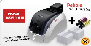 Pebble Black Special Promotion - Get Over $200 in Supplies/Software Free with Purchase