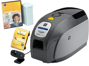 Zebra QuikCard ID Solution ZXP Series 3 Single-Sided Printer System