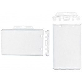 1840-6045 Hard Plastic Access Card Holder with Permanent Lock