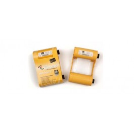 Zebra Black Dye Sub Printer Ribbon with overlay for Zebra ZXP3
