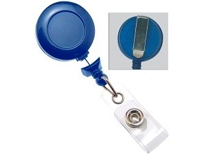 Round Badge Reel-No Twist-25 Pack