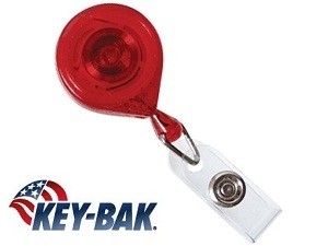 Classic Mini-Bak Badge Reels-25 pack