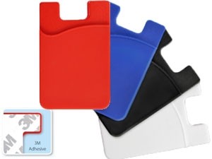 Silicone Cell Phone Wallet-100 pack