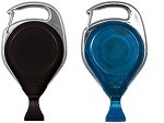 No-Twist Carabiner Round Badge Reel 25 pack