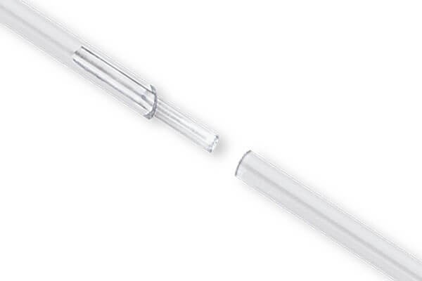 Clear Vinyl Neck Strap Lanyard-100 pack
