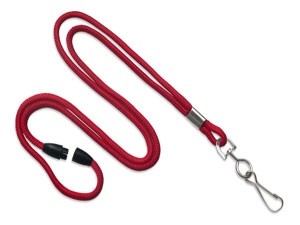 Nylon Lanyards with Breakaway Clasp - Many Colors, Great Prices!