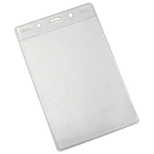 Vertical Heavy Duty Prox Card Badge Holder-50 pack
