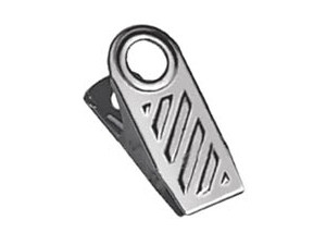 Ribbed Steel Badge Clip 5705-0500 -100 pack
