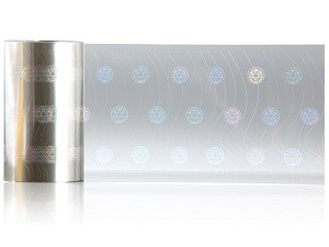 PRIMA461  Holographic Overlay (Snowflake design)