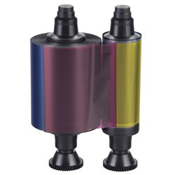 Evolis R3013 - YMCKO Half Panel