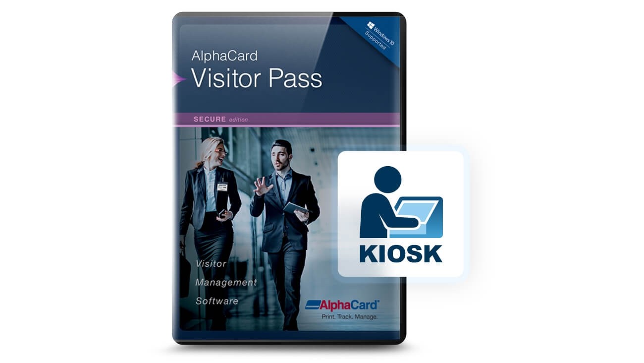 AlphaCard Visitor Pass Kiosk