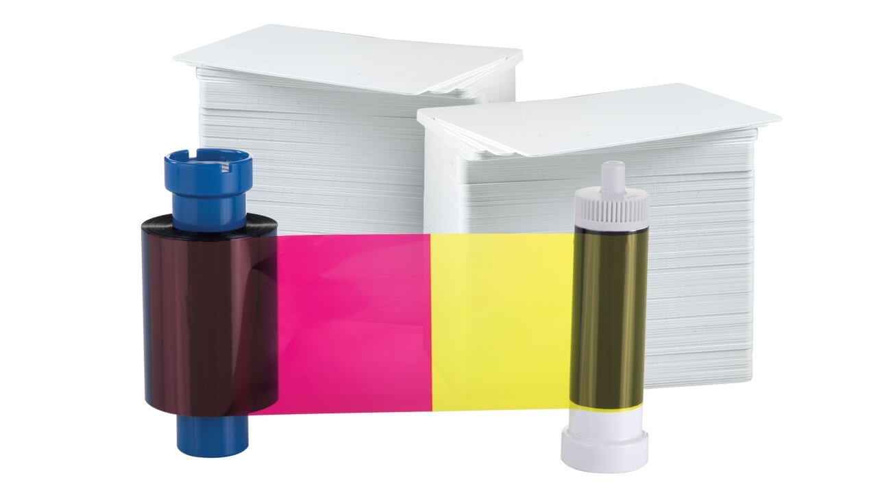 AlphaCard YMCKOK 250 Print Ribbon Card Pack