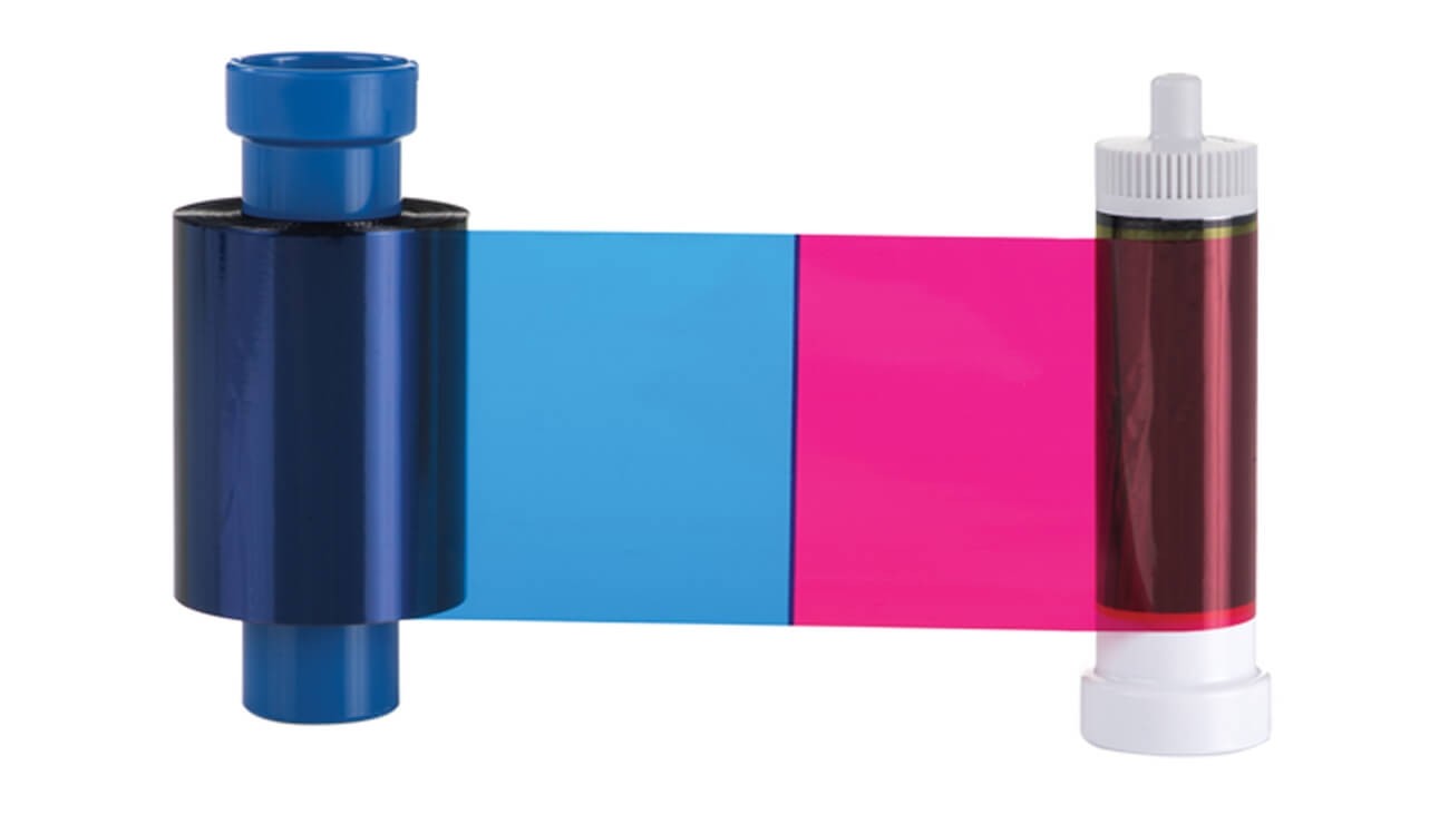 Full Color YMCKO Ribbon, 100 prints, Compatible with the PRO750 Printers. 