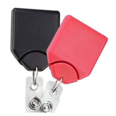 Premium Square No-Twist Badge Reel – Pack of 25
