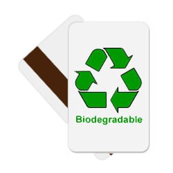 Standard CR80 30mil HiCo Mag Stripe bioPVC Cards