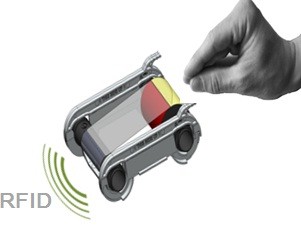 Evolis RCT014NAA Green Printer Ribbon