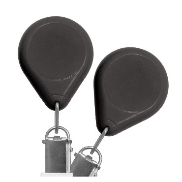 Premium No-Twist Badge Reel with Card Clamp – Pack of 25