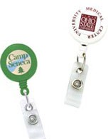 Standard Round Custom Printed Solid Badge Reels