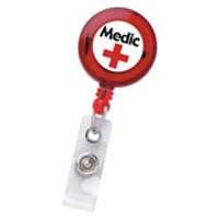 Standard Round Custom Printed Trluc Badge Reel
