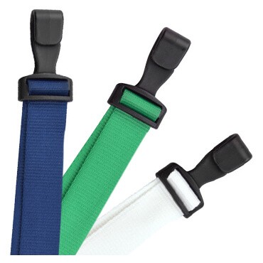 Anti-microbial 5/8" Flat Braided Lanyards – Pack of 100