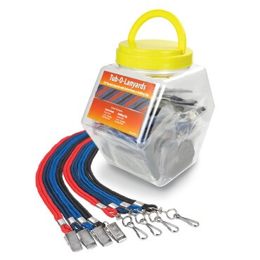 Tub-o-Lanyards 1/8"  Round – Pack of 50