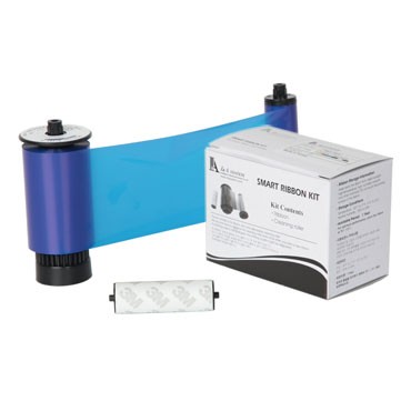 IDP Resin Blue Monochrome Ribbon Kit – 3000 Prints