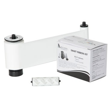 IDP Resin White Monochrome Ribbon Kit – 3000 Prints