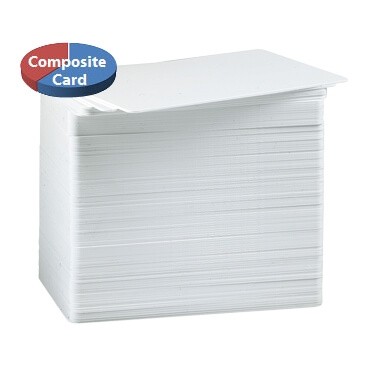 Blank Composite Plastic Cards - 100 pack