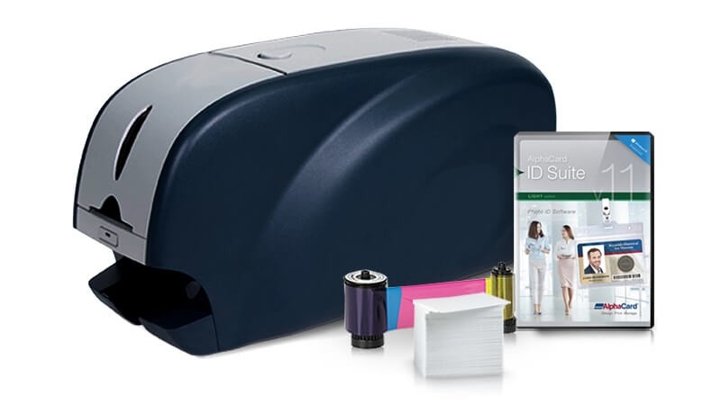 IDP SOLID-310SE ID Card Printer Bundle