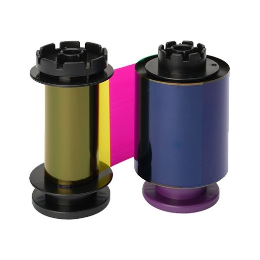 Evolis RT4F101A100 - YMCK RT Color Ribbon - 600 Prints