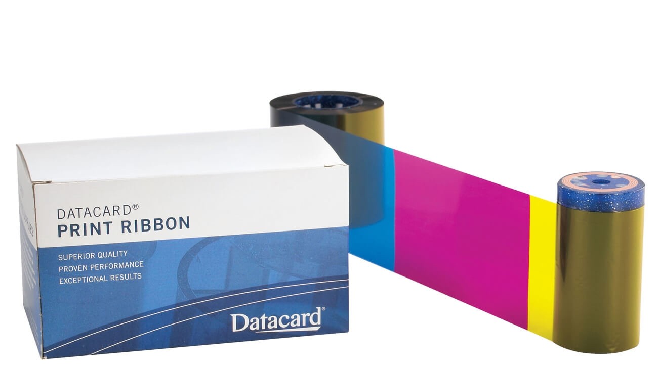 Datacard SD Series YMCKT Half-Panel 650 Print Ribbon, 534000