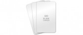 500 Premium Blank PVC Cards