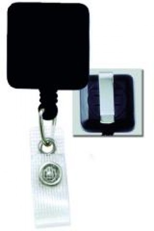 Reinforced Vinyl Square Badge Reel -25 pack