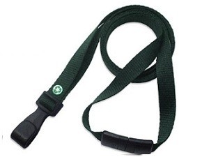 3/8 Recycled Plastic Lanyard-100 pack