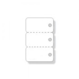 Standard CR80 30mil 3-Up Key Tag PVC Cards - 500